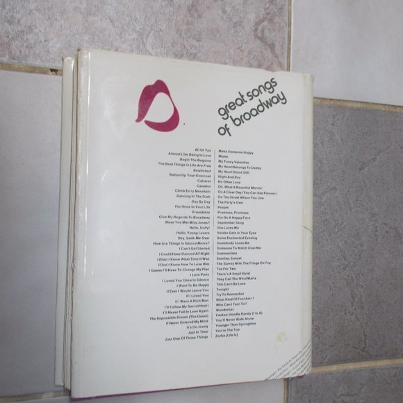 Vintage NY Times "Great Songs of Broadway" music b - Picture 2 of 6